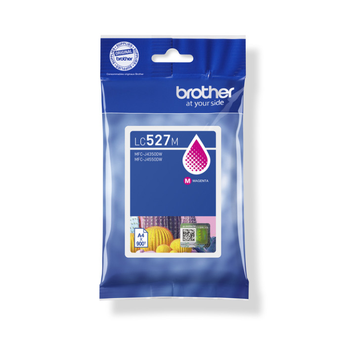 Inktcartridge Brother LC-527M rood