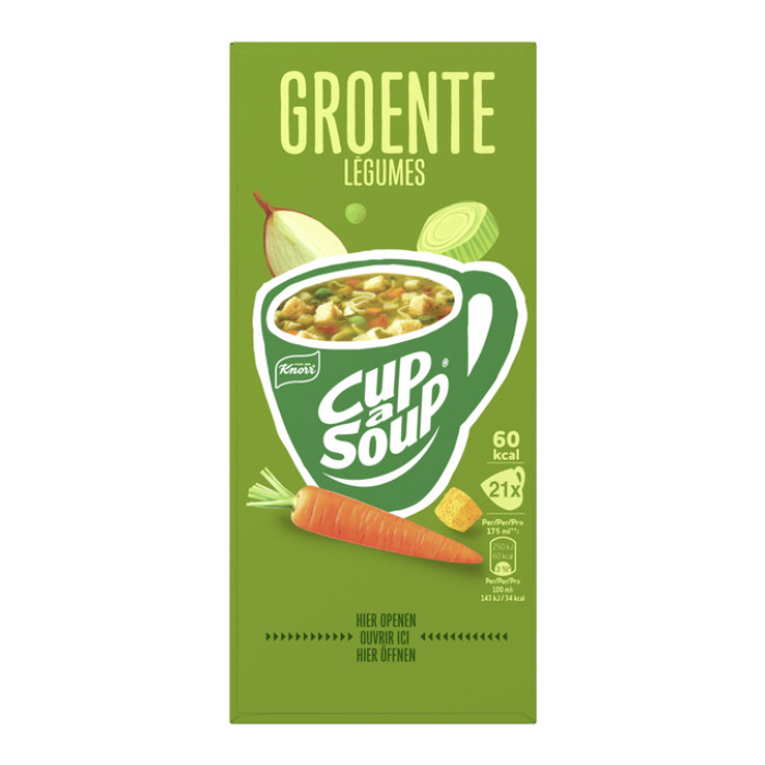 Cup-a-Soup Knorr groente 21x175ml