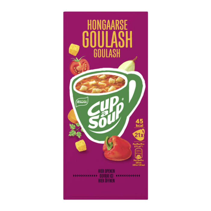 Cup-a-Soup Knorr Hongaarse goulash 21x175ml