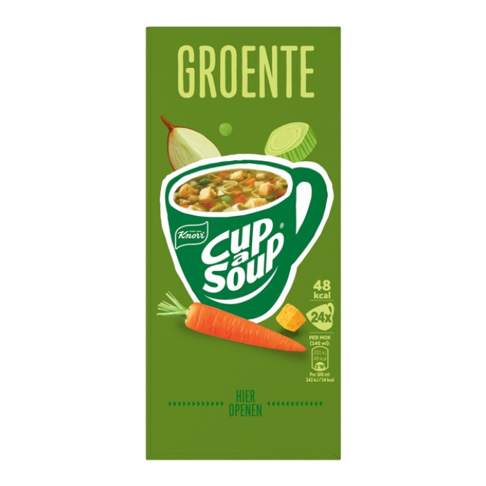 Cup-a-Soup Knorr groente 24x140ml