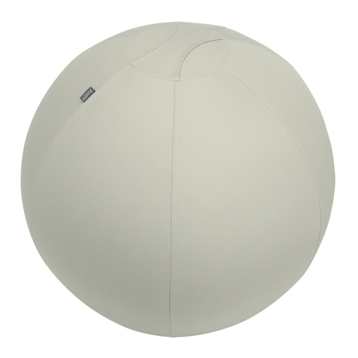 Actieve zitbal Leitz Ergo 75cm anti-rol lichtgrijs