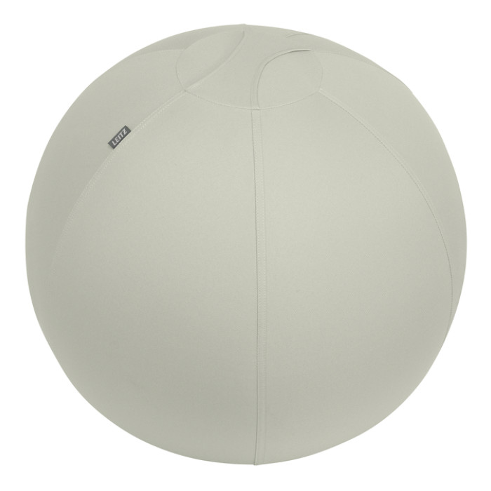 Actieve zitbal Leitz Ergo 65cm anti-rol lichtgrijs