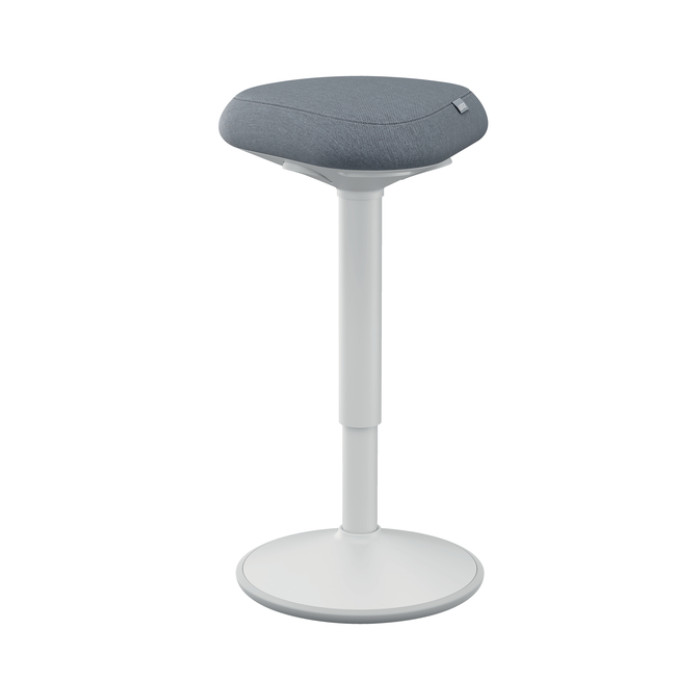 Actieve zit-sta kruk Leitz Ergo met gasveer 57-82 cm grijs