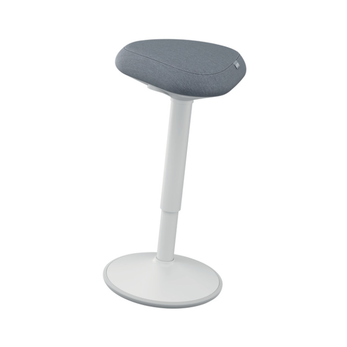 Actieve zit-sta kruk Leitz Ergo met gasveer 57-82 cm grijs