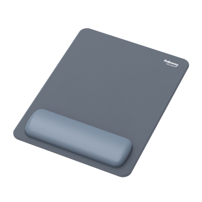 Muismat met polssteun Fellowes Breyta XL blauw