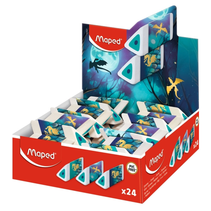 Gum Maped Dragon display à 24 kleuren assorti