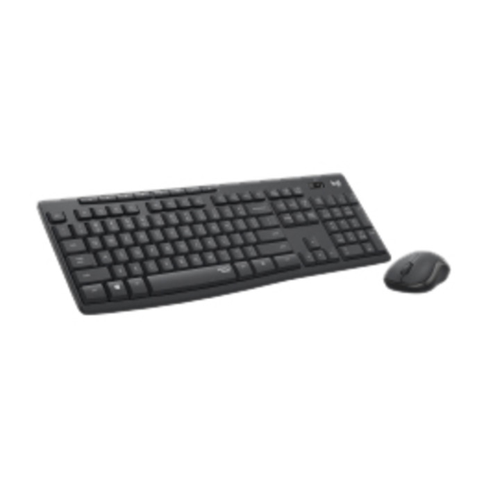Toetsenbord- en muisset Logitech MK295 Silent draadloos QWERTY graphite