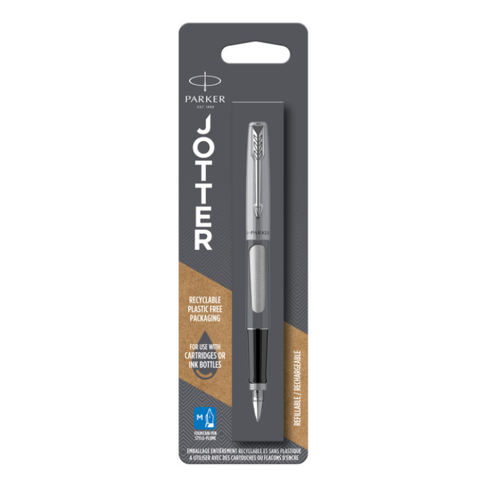 Vulpen Parker Jotter stainless Steel CT medium