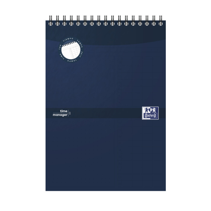 Task Manager Oxford dagplanner A5 70 vel blauw