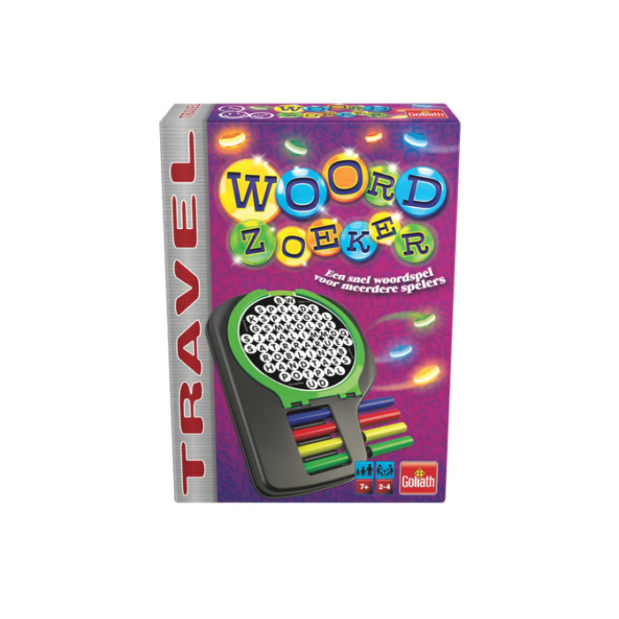 Spel Woordzoeker reiseditie