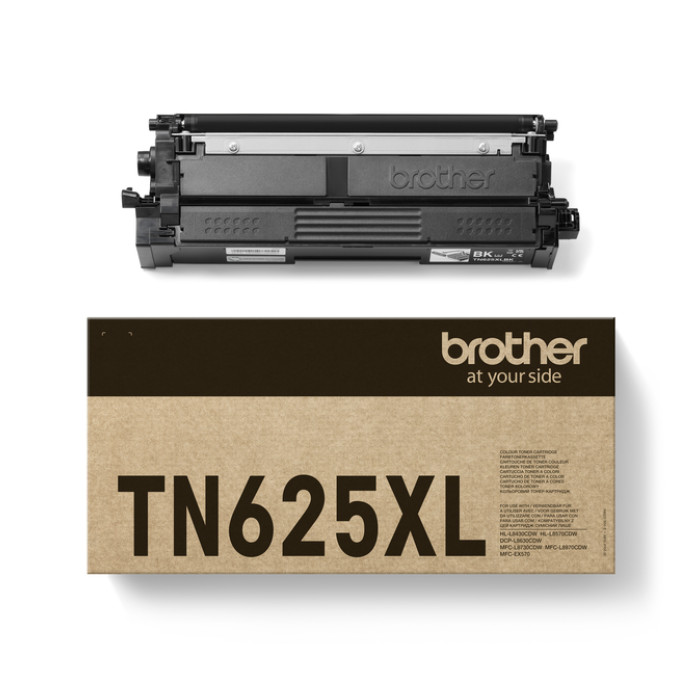 Toner Brother TN-625XLBK zwart