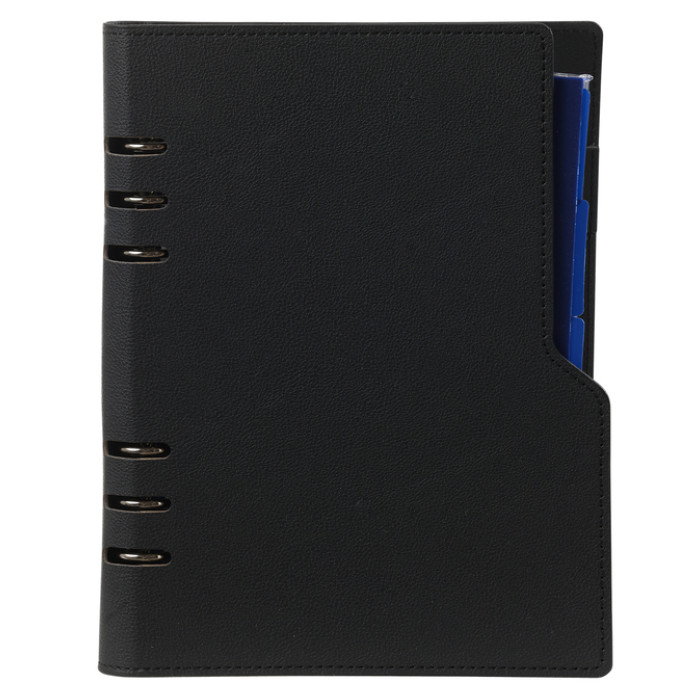 Organizer Kalpa Clipbook A5 inclusief agenda 2026-2027 7dagen/2pagina's nerf zwart