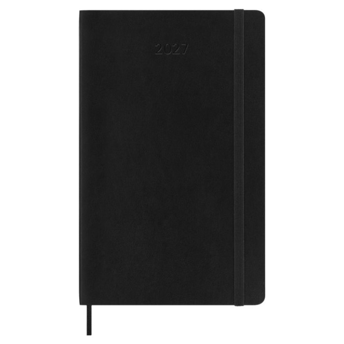 Agenda 2027 Moleskine 12M Planner Weekly 7dagen/1pagina large sc black