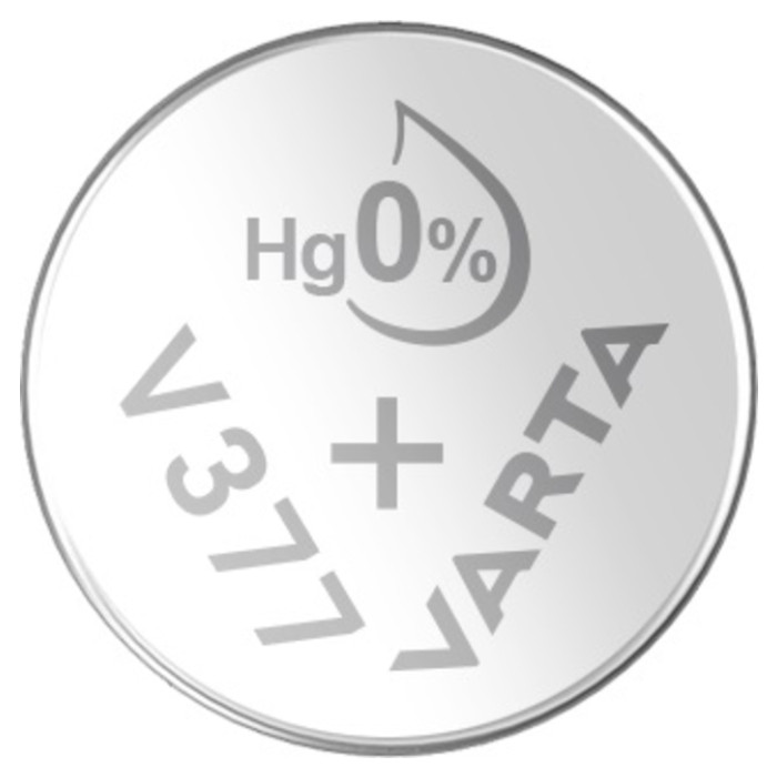 Batterij VARTA knoopcel 1x V377/SR66 zilver