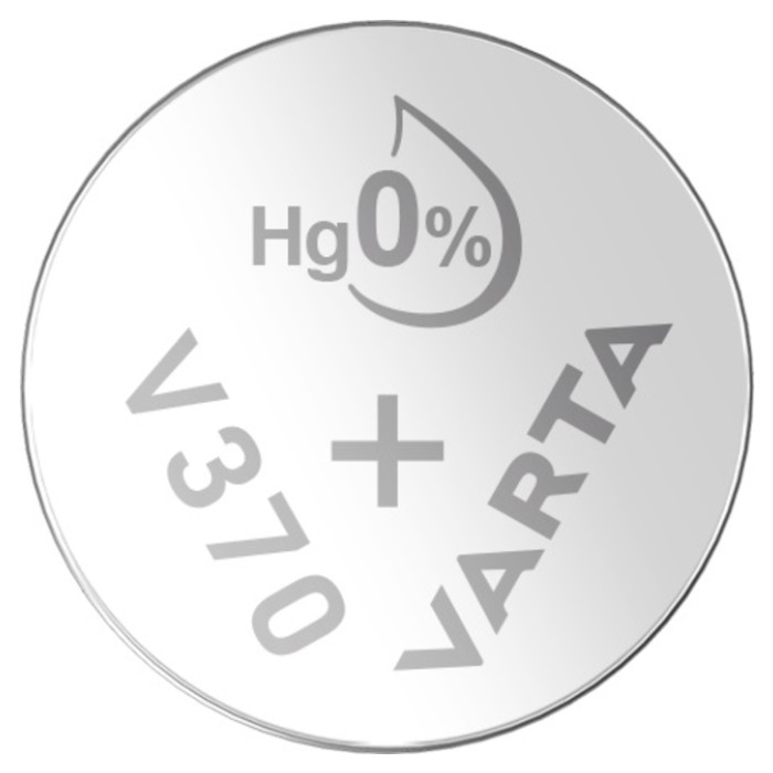 Batterij VARTA knoopcel 1x V370/SR69 zilver