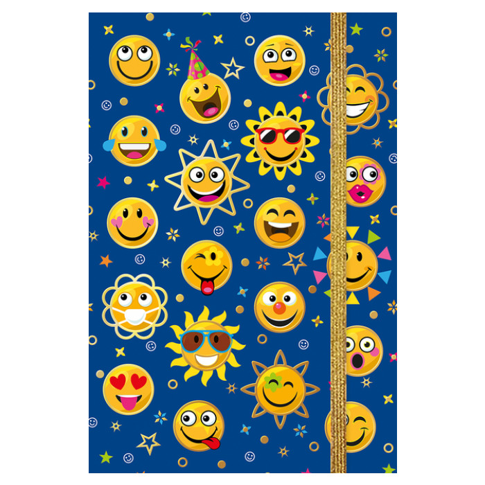 Notitieboekje smiley's/TC/150-110mm/Multi/Papier