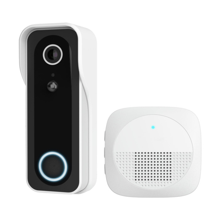 Deurbelcamera Trust DOORCAM-3000 Wi-Fi wit