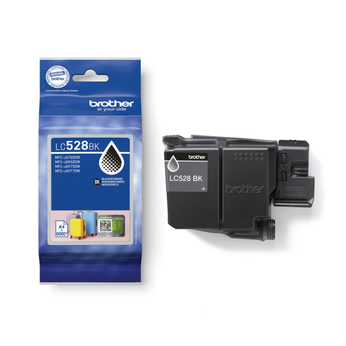 Inktcartridge Brother LC-528BK zwart