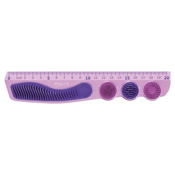 Tekenset Maped Kidy Learn Concentration paars 4-delig