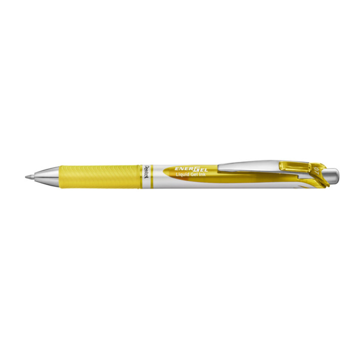 Gelschrijver Pentel BL77 Energel medium geel