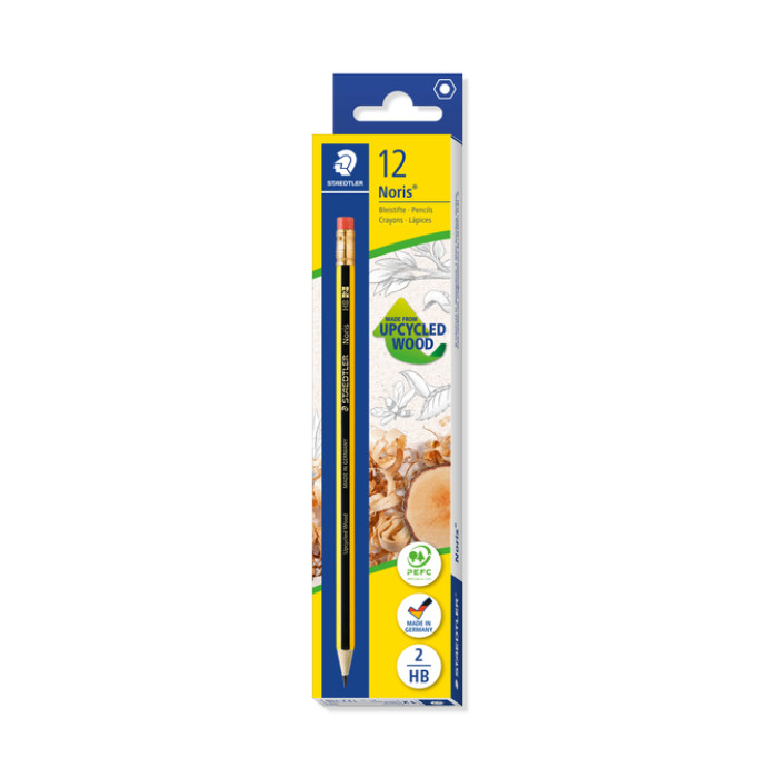 Potlood Staedtler Noris HB met gumtop