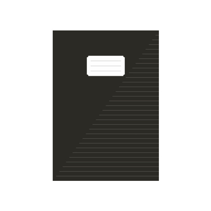 Schrift Kangaro A4 lijn 80 pagina's 60gr zwart pak à 5 stuks