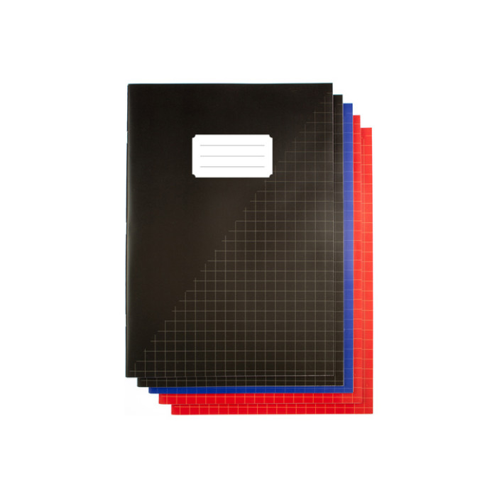 Schrift Kangaro A4 ruit 10mm 80 pagina's 60gr assorti pak  à 5 stuks