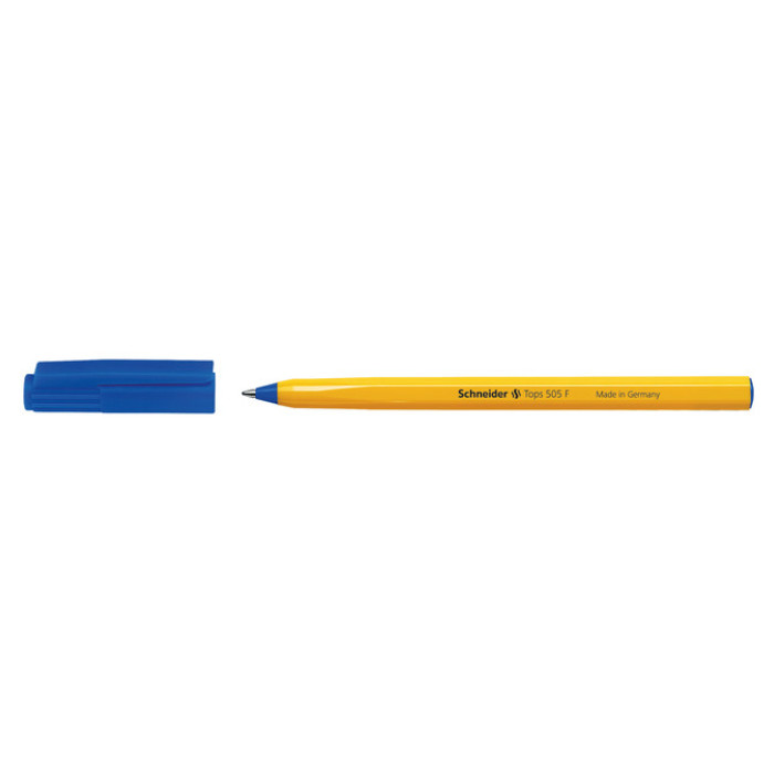 Balpen Schneider Tops 505 fijn blauw