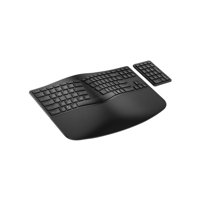 Toetsenbord HP 965 BLK Ergonomisch draadloos QWERTY