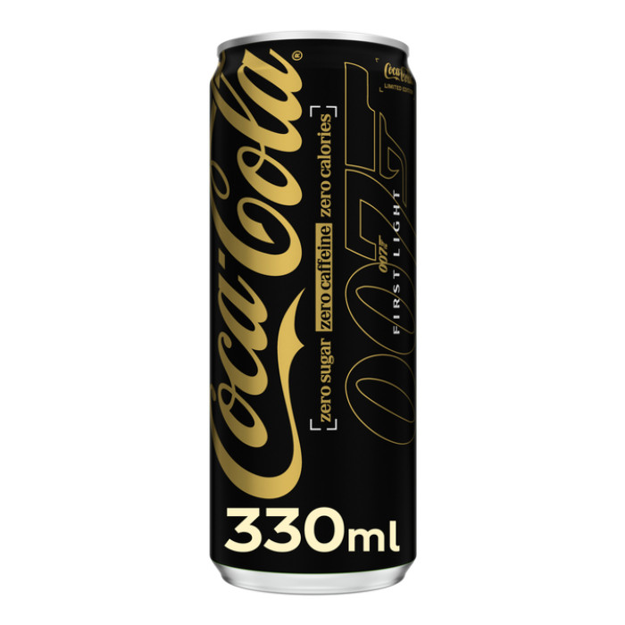 Frisdrank Coca Cola zero sugar zero caffeine blik 330ml