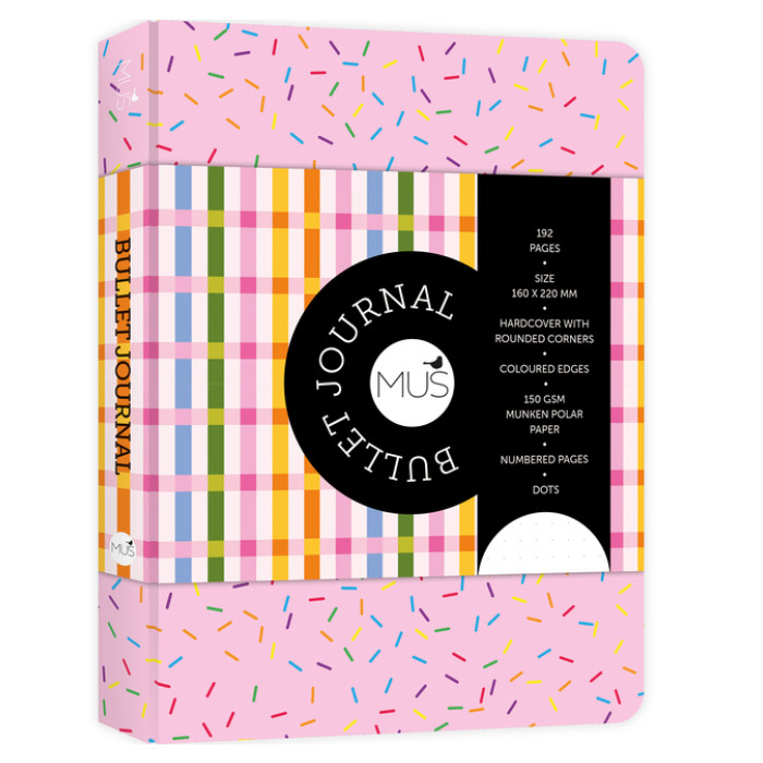 Bullet Journal MUS Sprinkles dots 192 pagina's