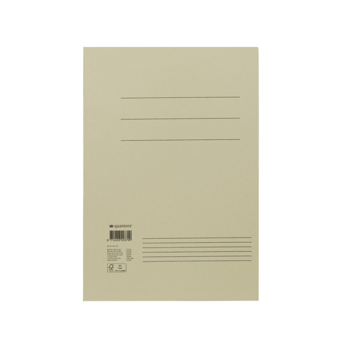 Dossiermap Quantore folio 320gr grijs