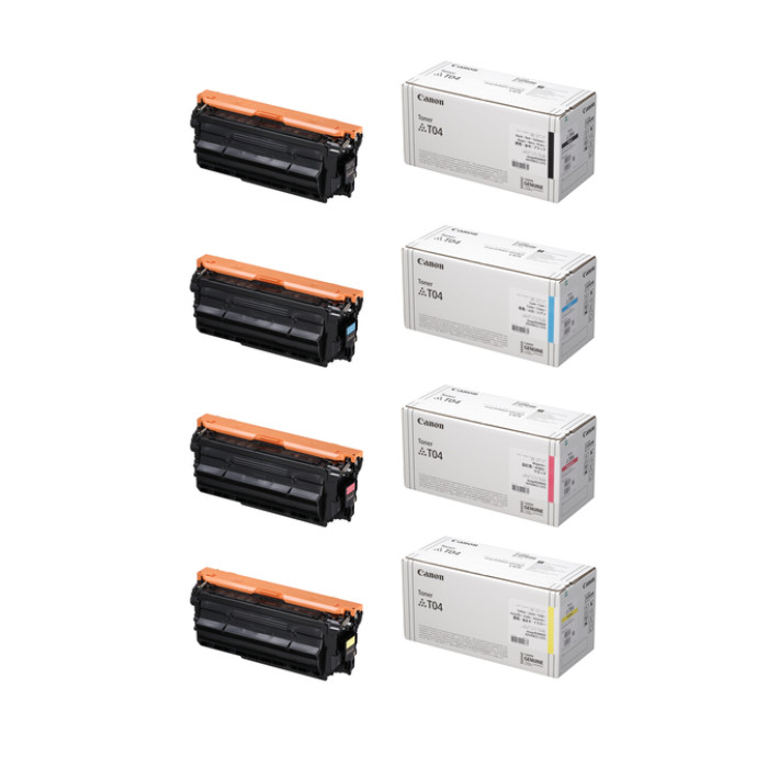 Tonercartridge Canon T04 blauw