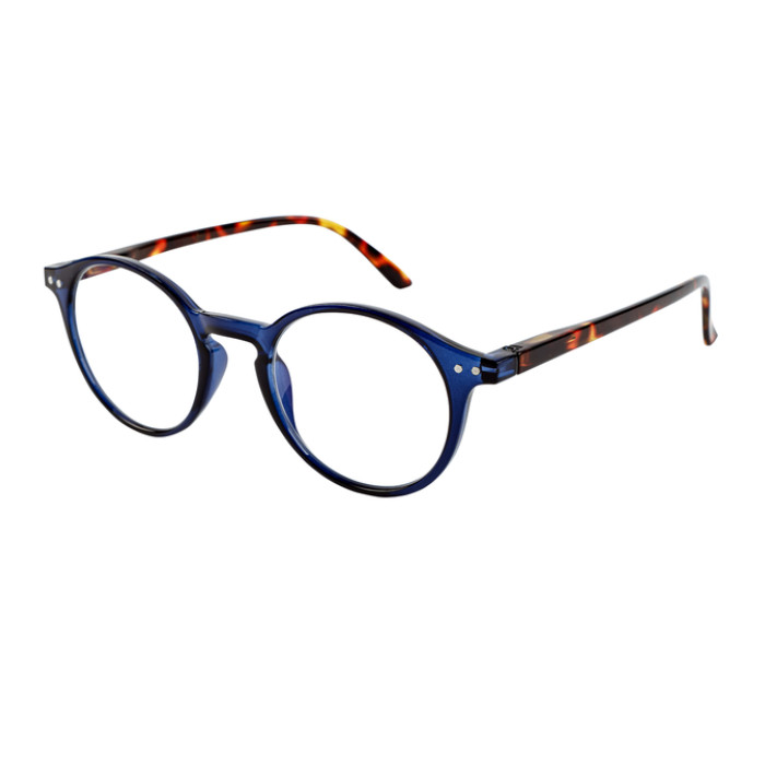Leesbril I Need You +1.00dpt Sasha donkerblauw-tortoise