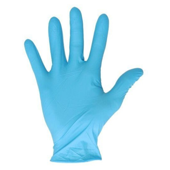 Handschoen CMT S soft nitril blauw 100 stuks