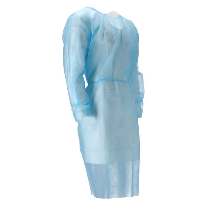 Isolatieschort CMT PP non woven 120x140cm blauw