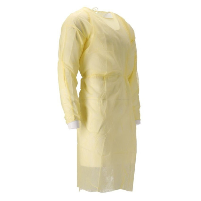 Isolatieschort CMT PP non woven 120x140cm geel