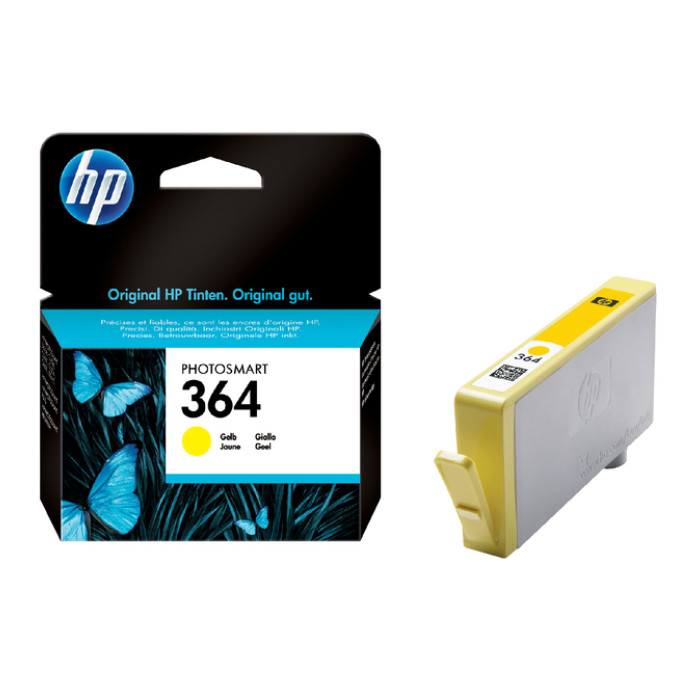 Inktcartridge HP CB320EE 364 geel