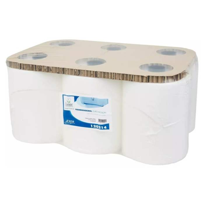 Handdoekrol Euro Products P13 Motion 2-laags 140m wit 120214