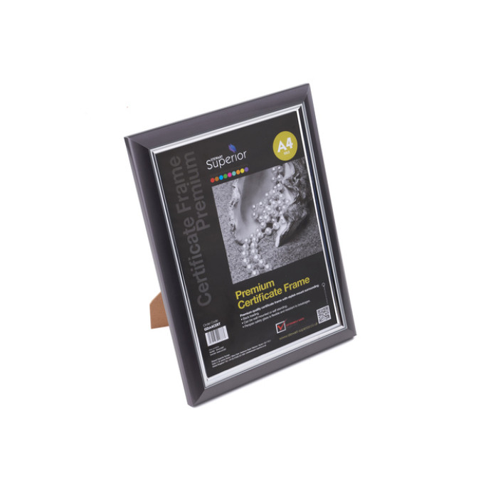 Fotolijst Seco A4 zwart plexiglas