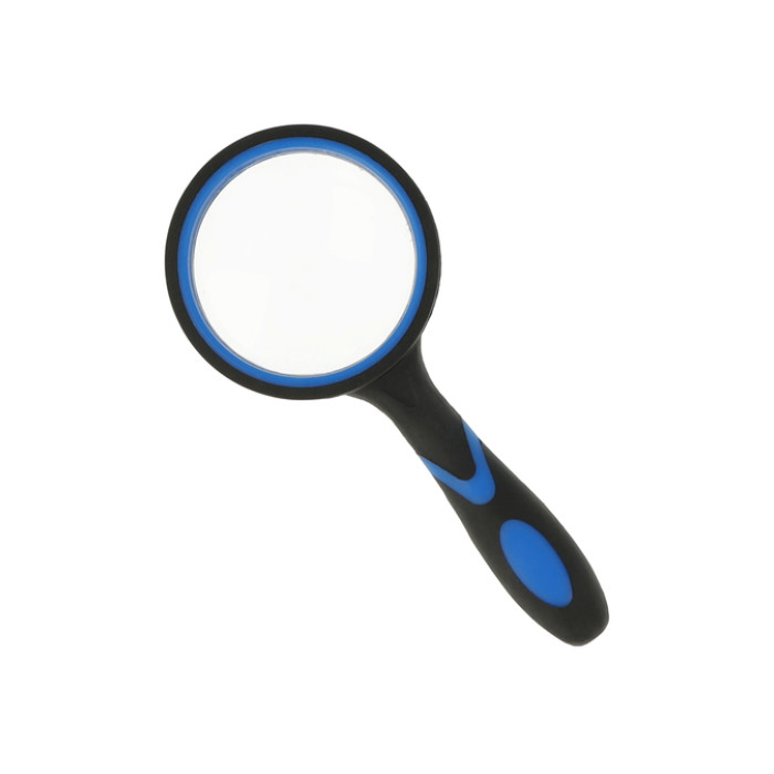 Handloep Westcott 65mm vergroot tot 4x zwart/blauw