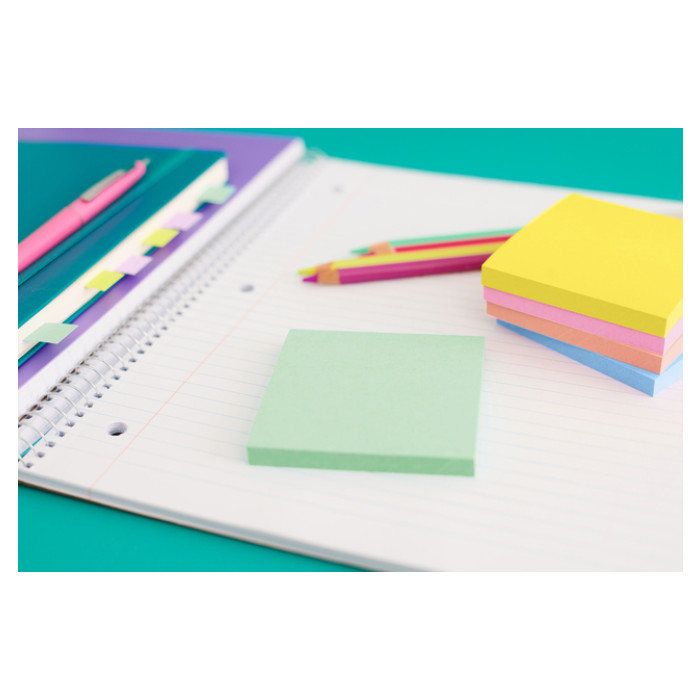 Memoblok Post-it 2014 Super Sticky kubus Summer Sorbet 355 vel