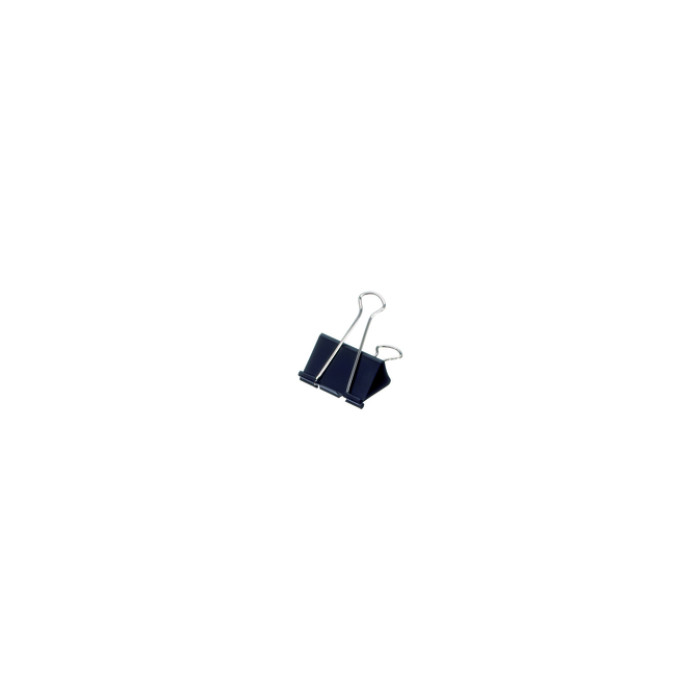 Papierklem MAULy 214 foldback 50mm zwart 12 stuks