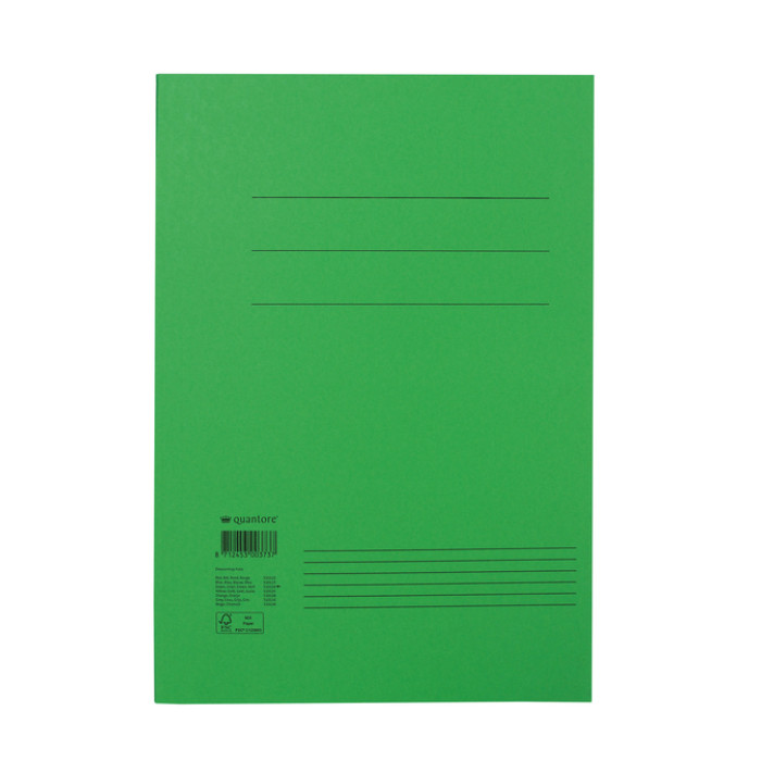 Dossiermap Quantore folio 320gr groen