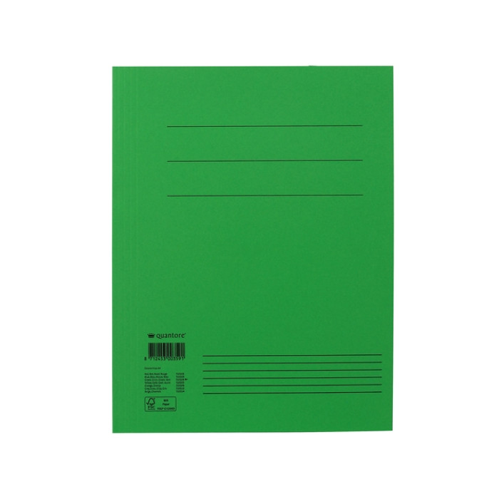 Dossiermap Quantore A4 320gr groen