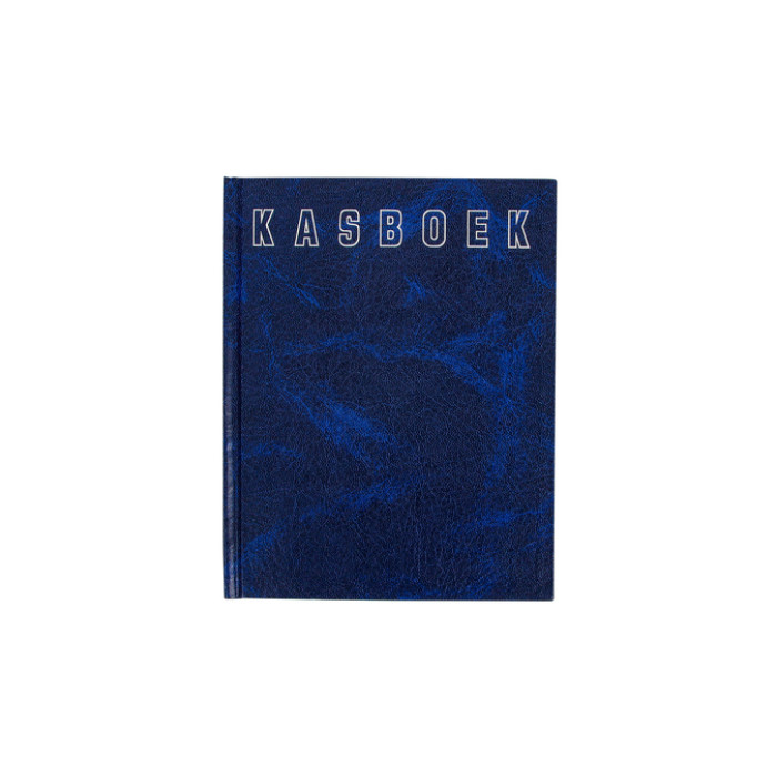 Kasboek Quantore 165x210mm 96blz 2 kolommen blauw