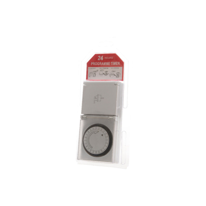 Timer Lumineo pvc indoor en outdoor 24-uur