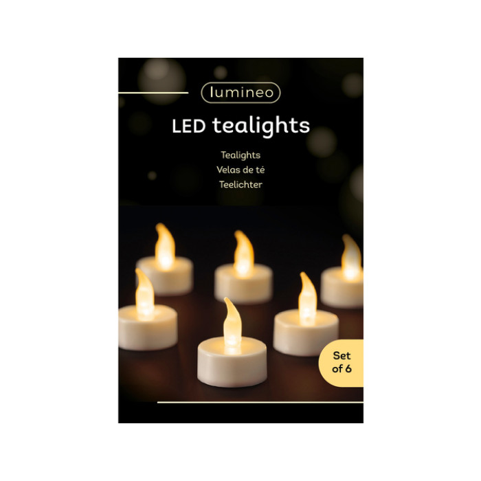 LED theelicht plastic fire flame effect BO binnen