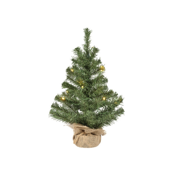 Kerstboom Everlands met LED verlichting 45cm