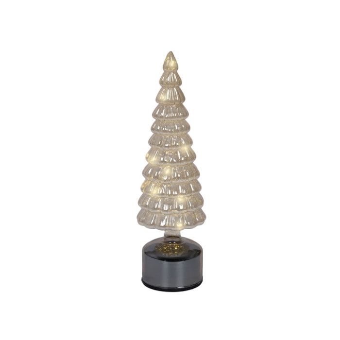 Kerstboom LED Lumineo glas flashing effect  34cm